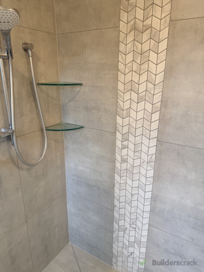 Regrout shower walls