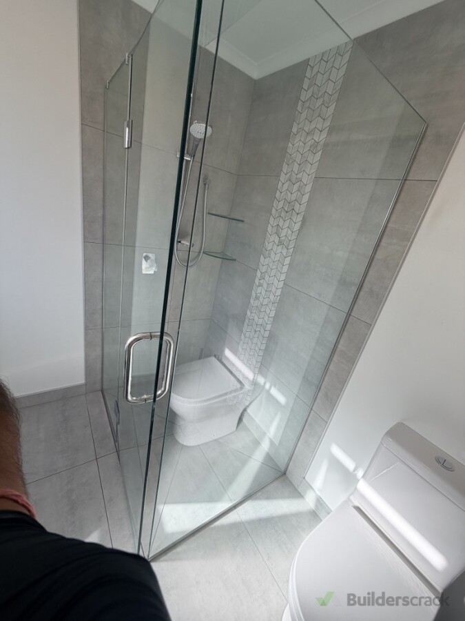 Shower glass restoration
