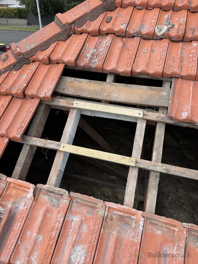 Concrete chimney removal