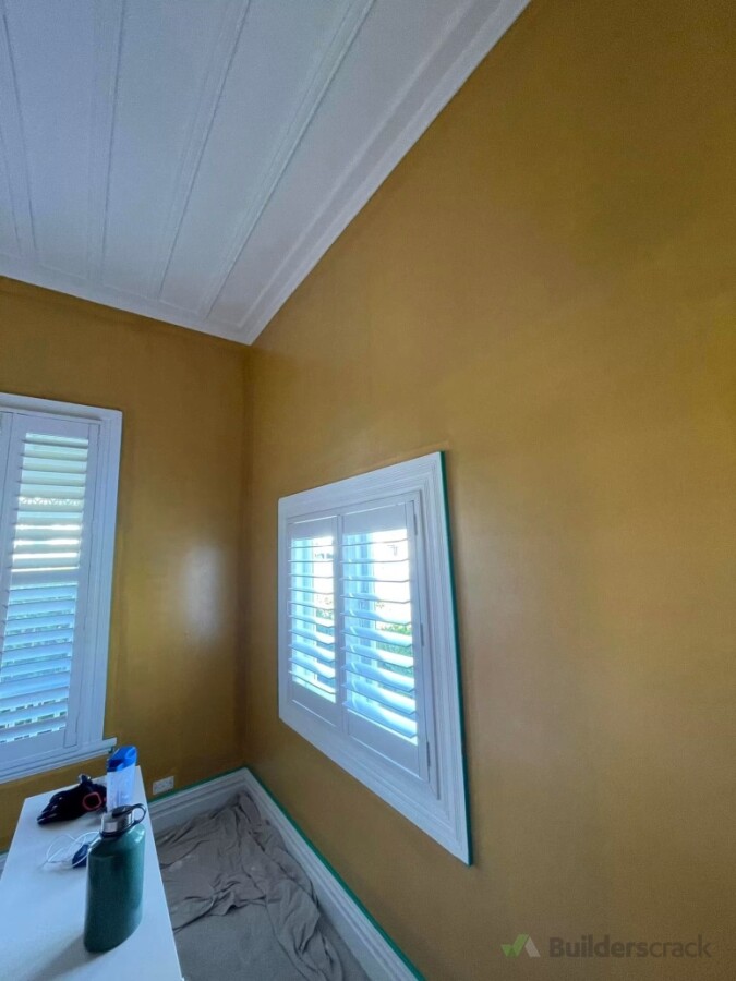 Yellow wall interior