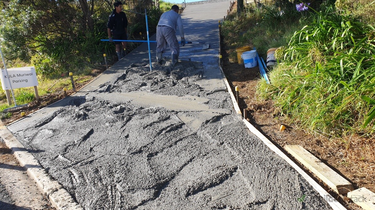 Concrete Driveway Before