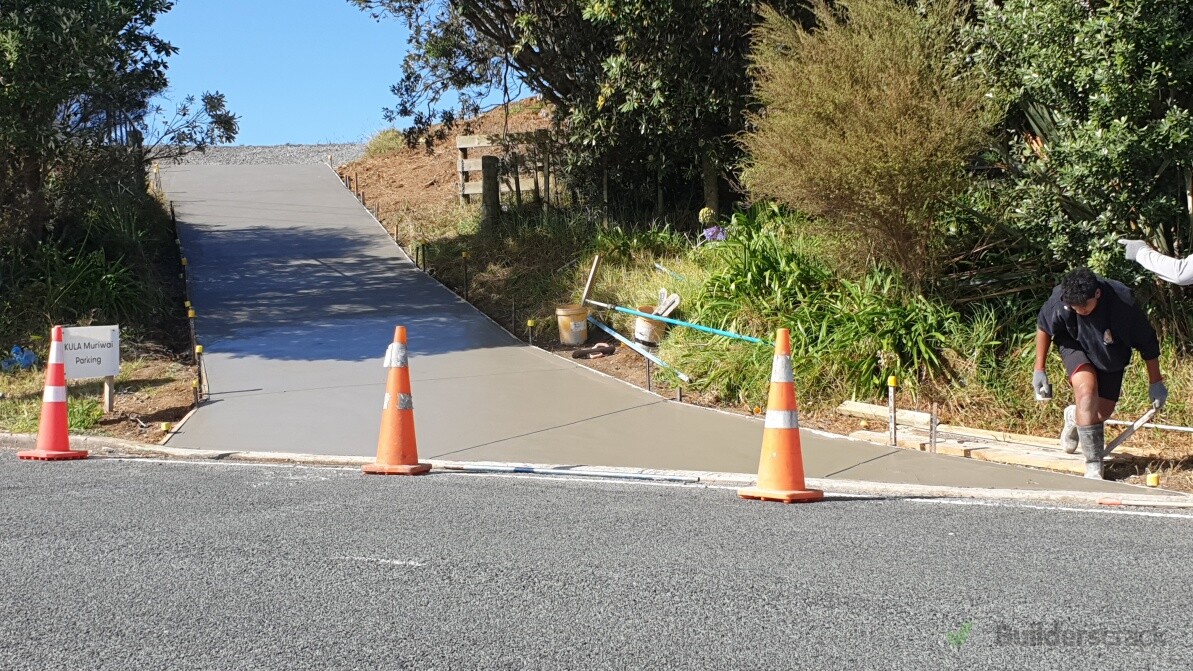 Concrete Driveway After