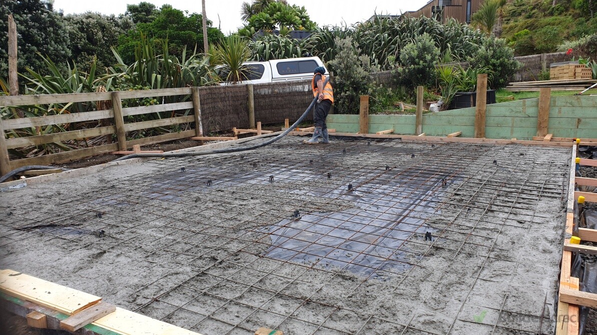 Small Dwelling Foundation Before