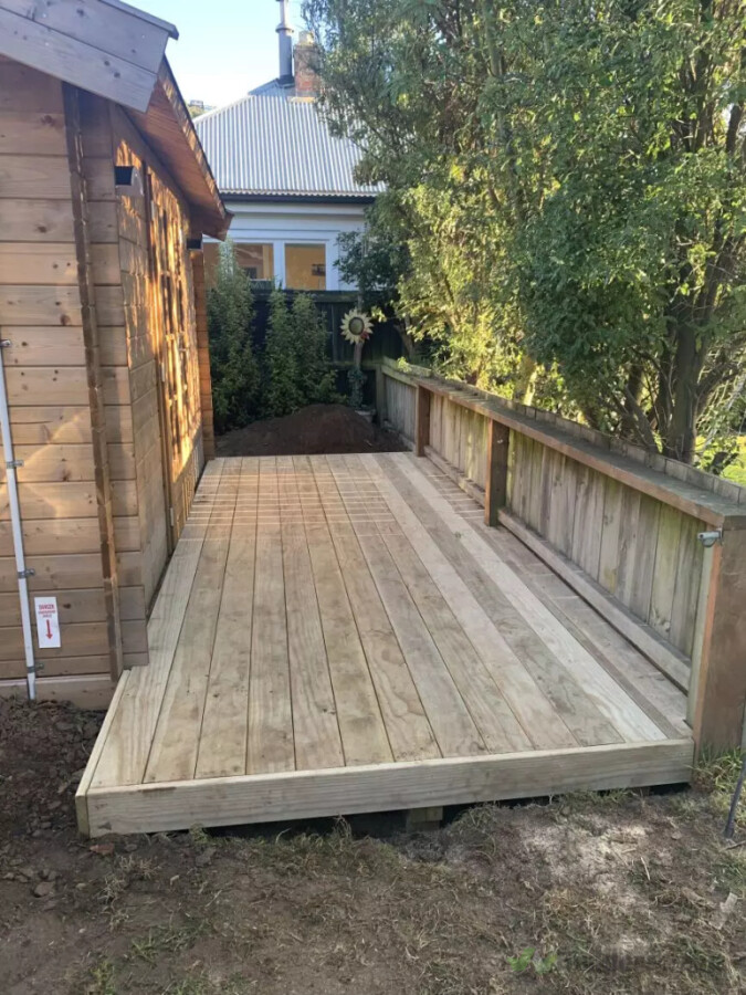 New deck