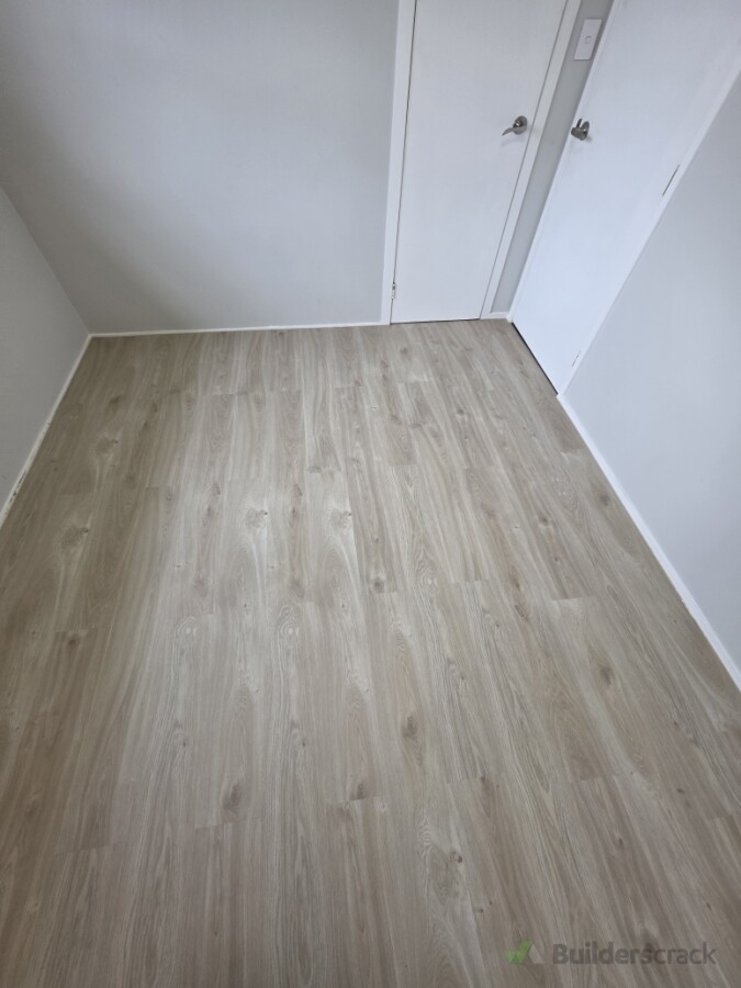 Installed SPC flooring