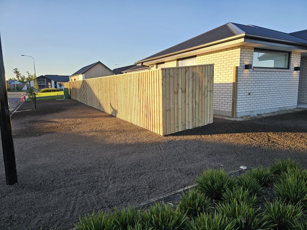 Boundary Timber Fence
