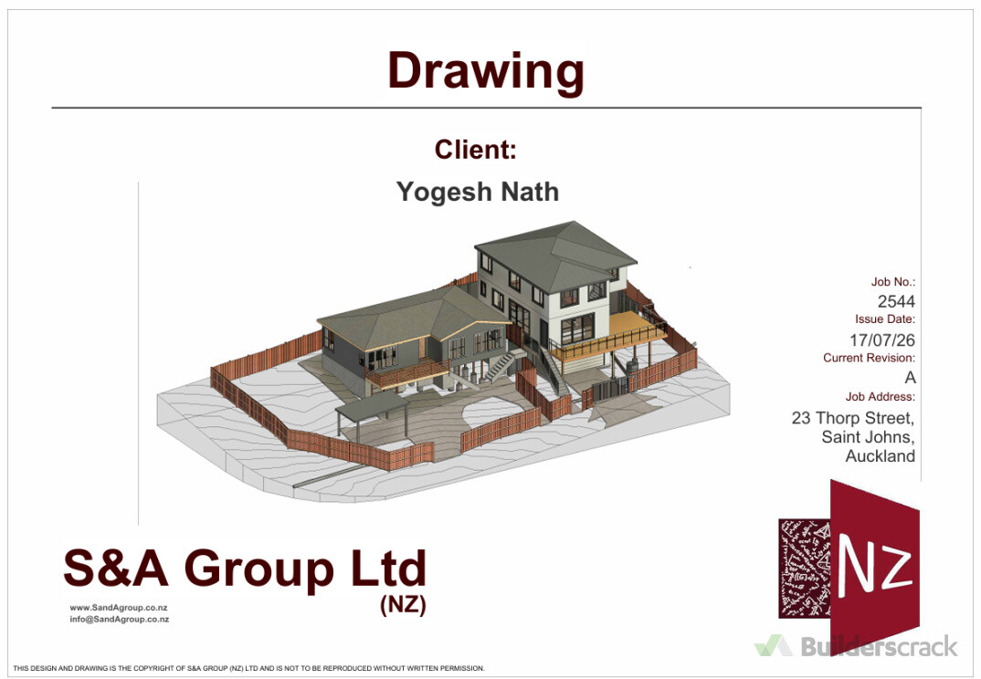 Adding one double storey plus basement