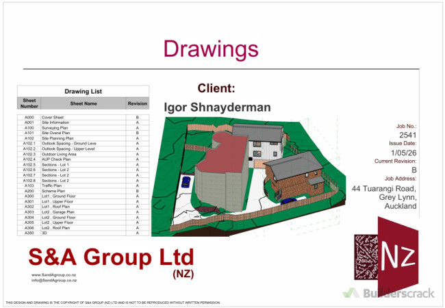 Adding one double storey and one double storey plus basement