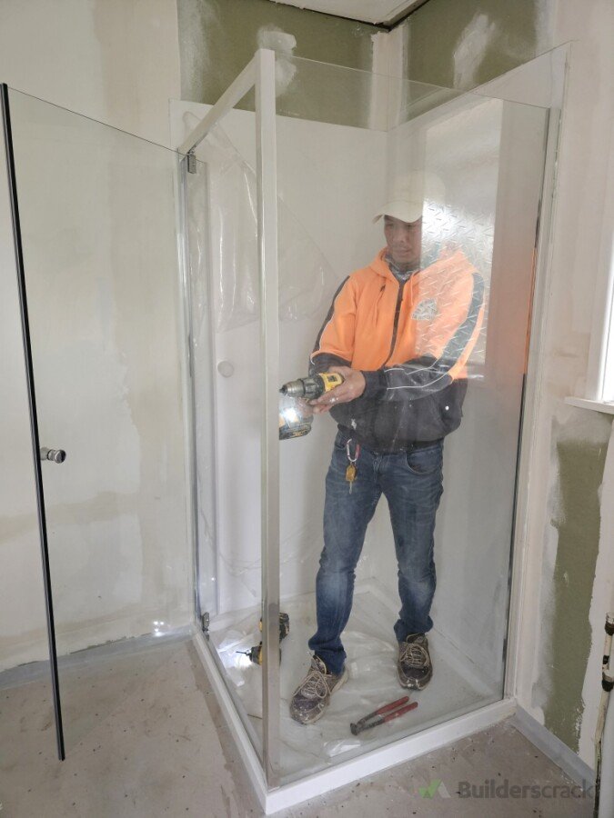 Bathroom renovation project