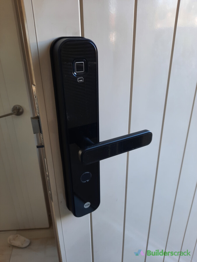 Replaced failed digital lock