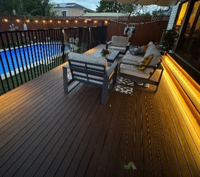 SUPPLY AND INSTALL WEATHERPROOF SAL LED STRIP 5M 24 VOLTS WITH ALUMINIUM PROFILE UNDER STEP TOE.