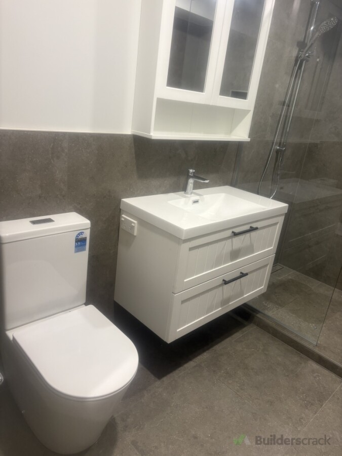 New bathroom renovation
