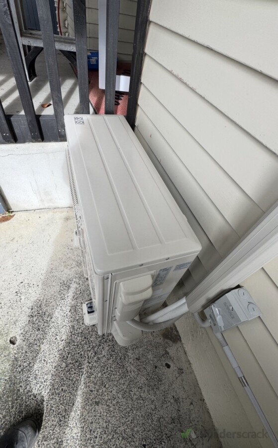 Heat pump maintenance completed