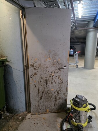 Damaged door