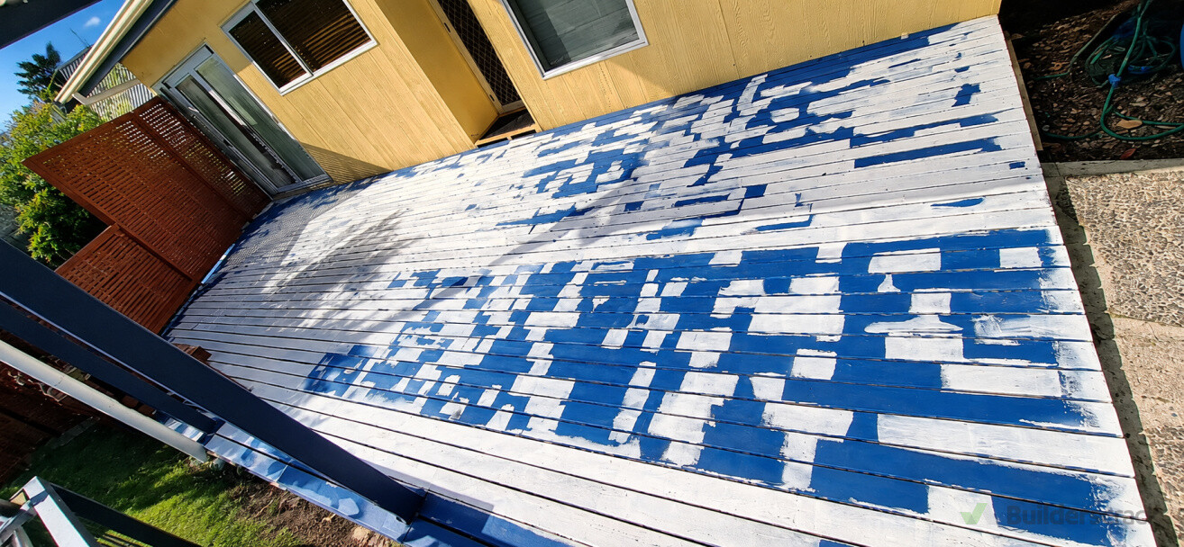 Deck Spruce Up - Before