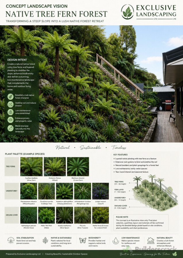 Our embankment landscape design
