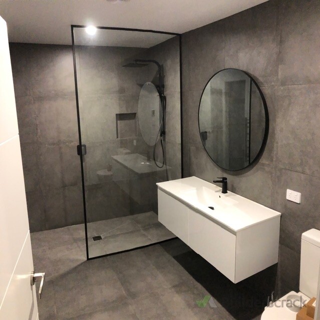 Bathroom in a new residence