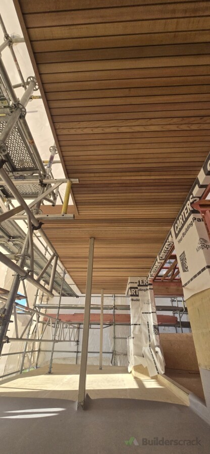 Cedar soffits HP58 and 30mm Fascia board