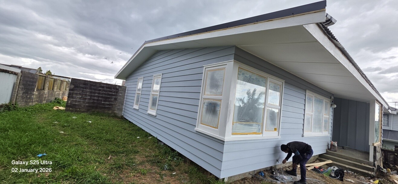 Professional exterior painting completed Surface preparation and repairs completed High-quality finish with clean, tidy workmanship Job completed on time and to a high standard
