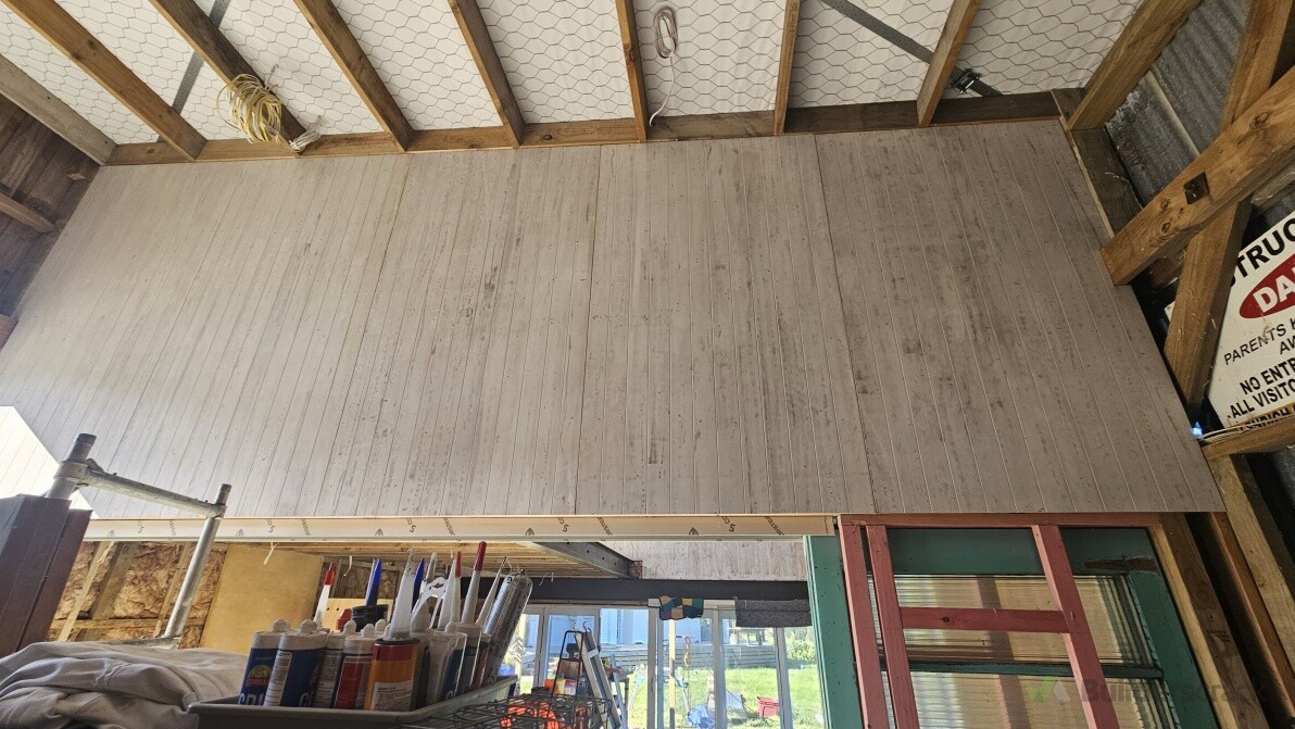 Tongue and groove wall lining