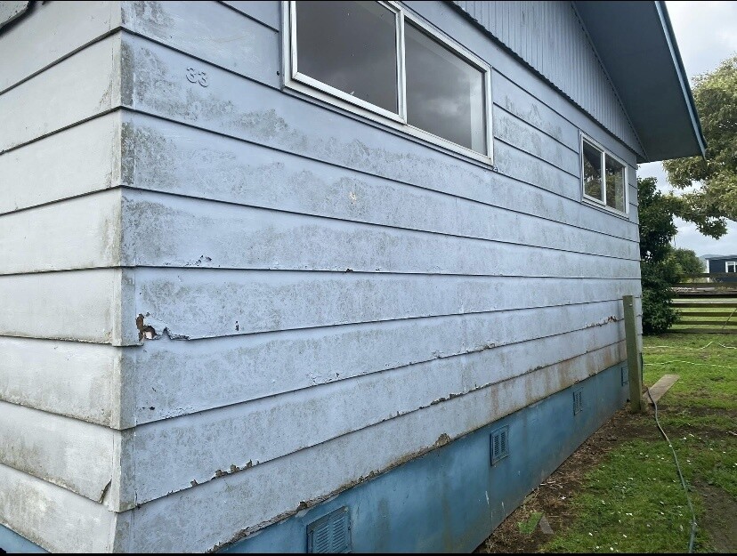 Soft wash to expose what needs replacing or repair.