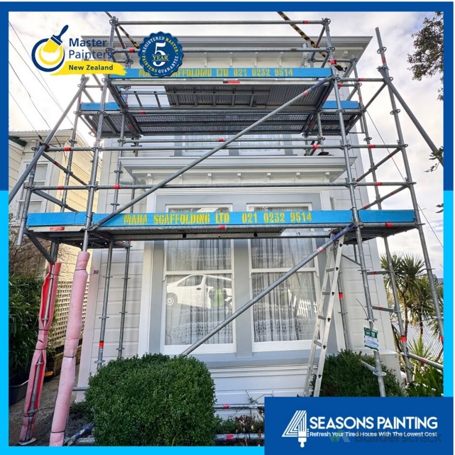 Full exterior painting in Thordon, Wellington