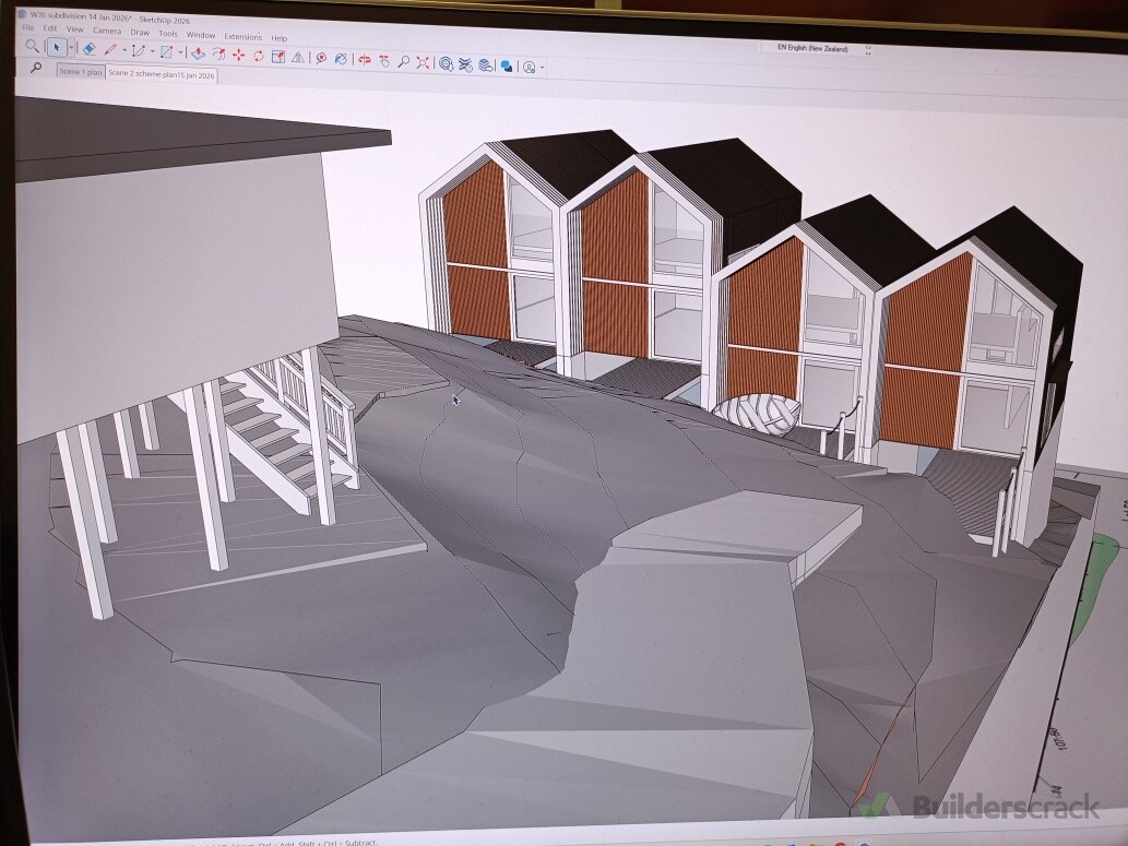 Titahi Bay Subdivision proposal with boat shed styled townhouses