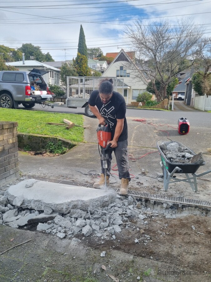Speed hump removal