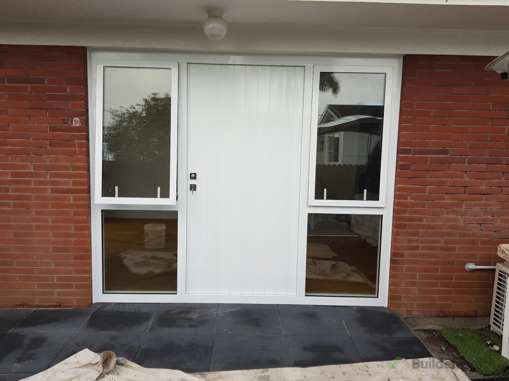 After - Entry Frame, Alu Door