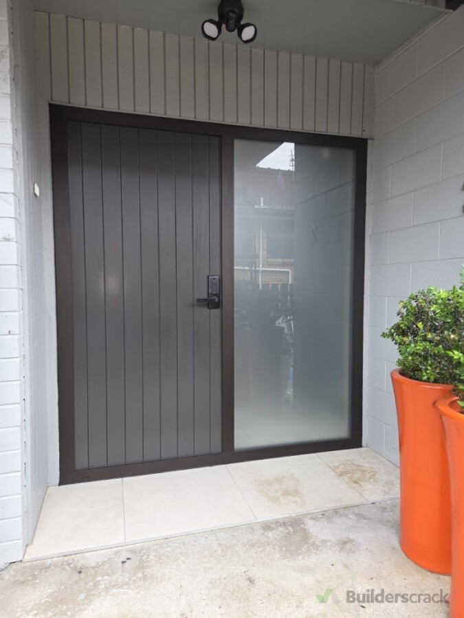 After - New Entry Frame & Door, Digital lock