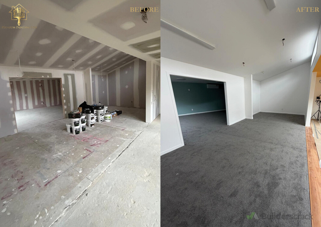 New Build Before and After