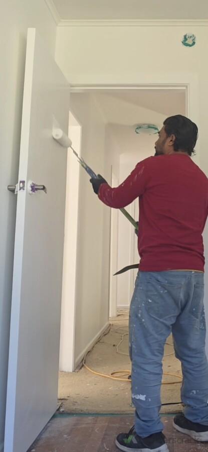 Door Painting Professional door painting with careful preparation for a smooth, durable finish. Doors were cleaned, lightly sanded and prepared before applying quality paint. Detailed work around the edges and trim helped achieve a neat, even and professi