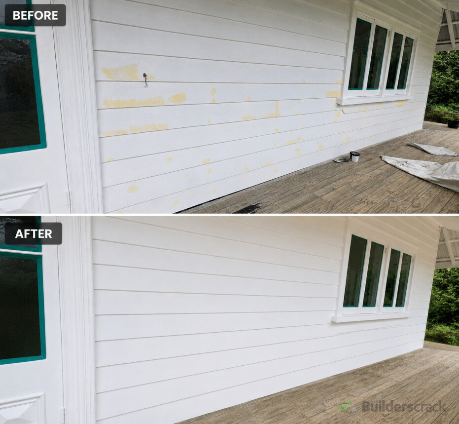 Weatherboard preparation, filling, sanding and painting completed with careful surface preparation, smooth finishes, and premium exterior paint for a fresh, long-lasting look.