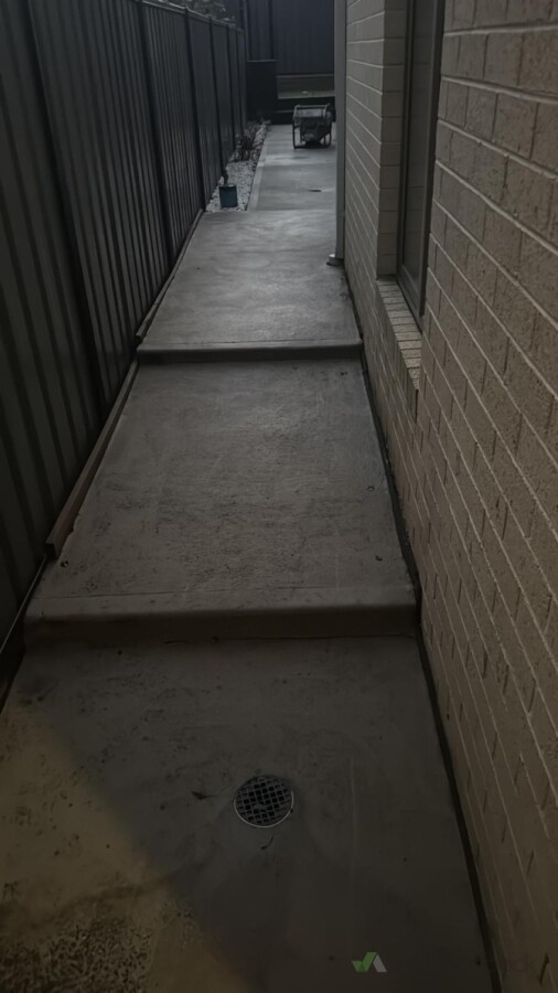 Before floor painting