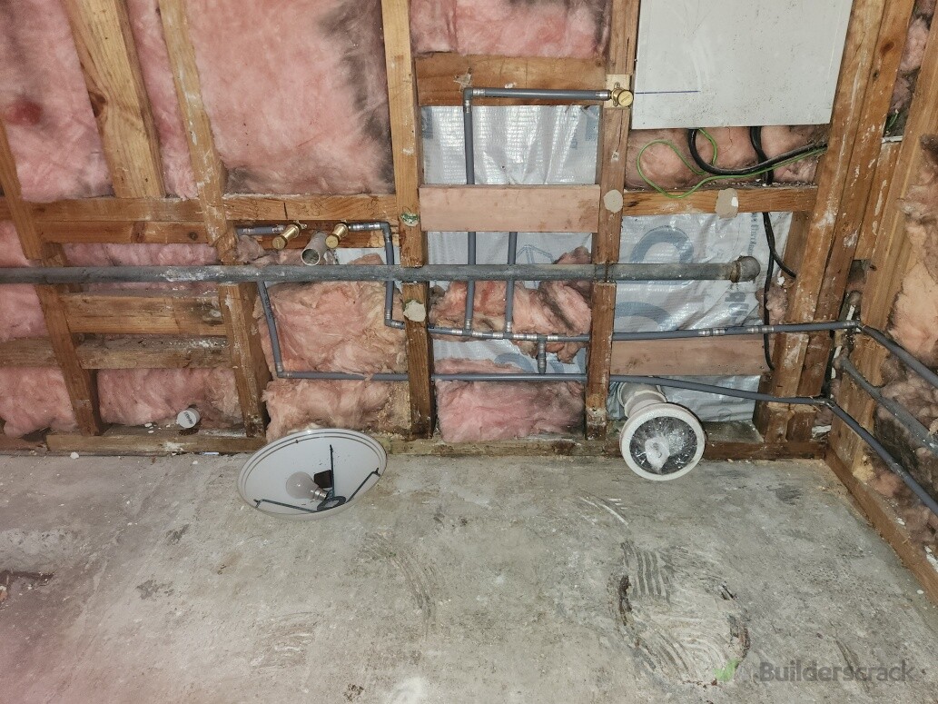 Old lines removed for new water lines