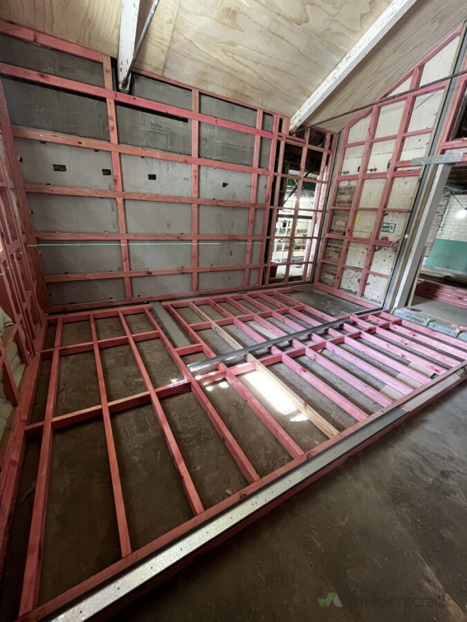 Auckland unit plant room framing renovation