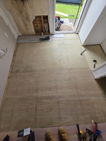 install new subfloor