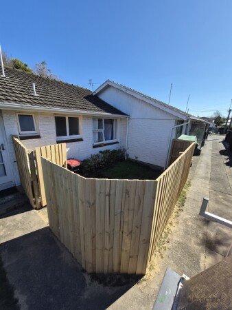New fence And Gate.