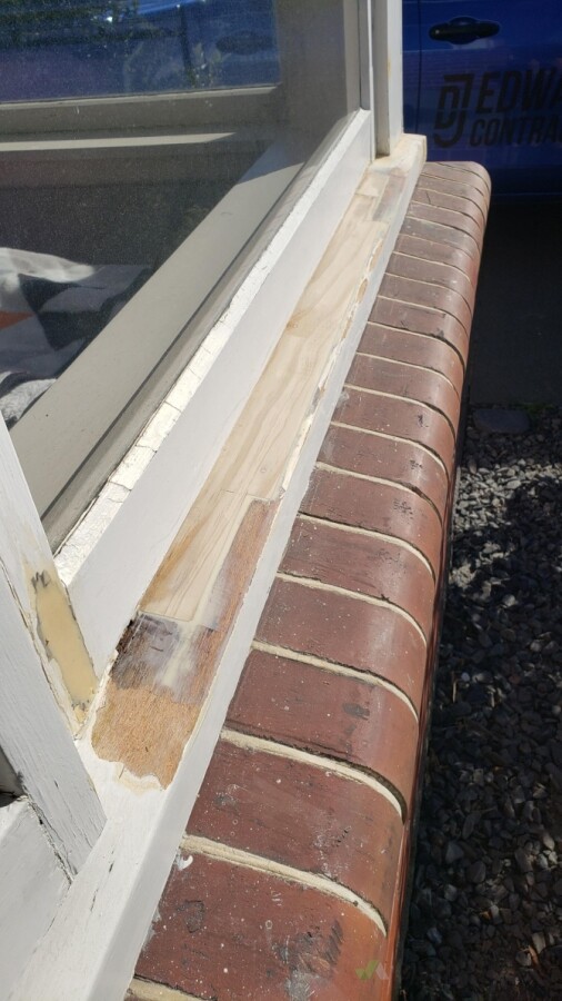 Splice new timber in with epoxy