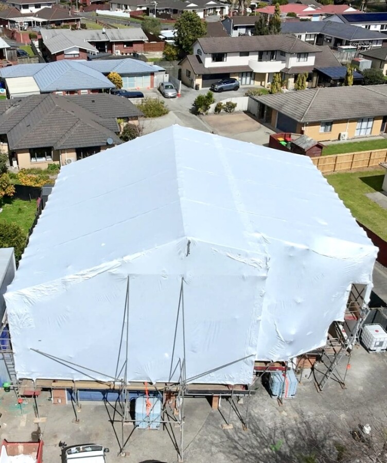 Full house Shrink wrap.