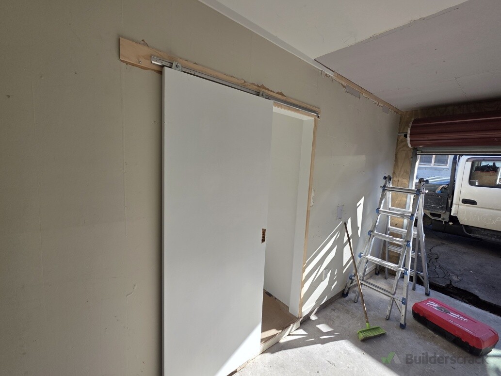 Install garage ceiling gib board