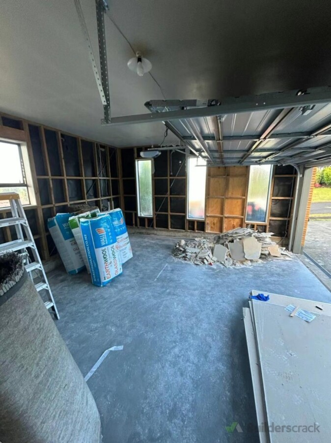 Garage renovation before 2