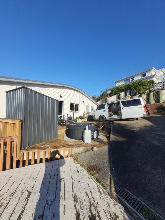 Old Fencing removed