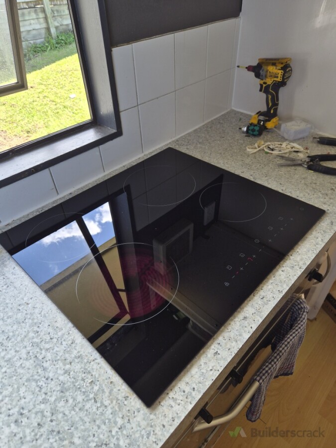 Appliance replace(New hob)