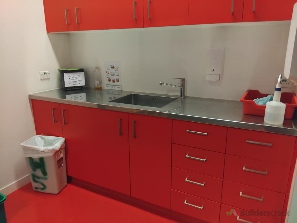 School Classroom's kitchen area