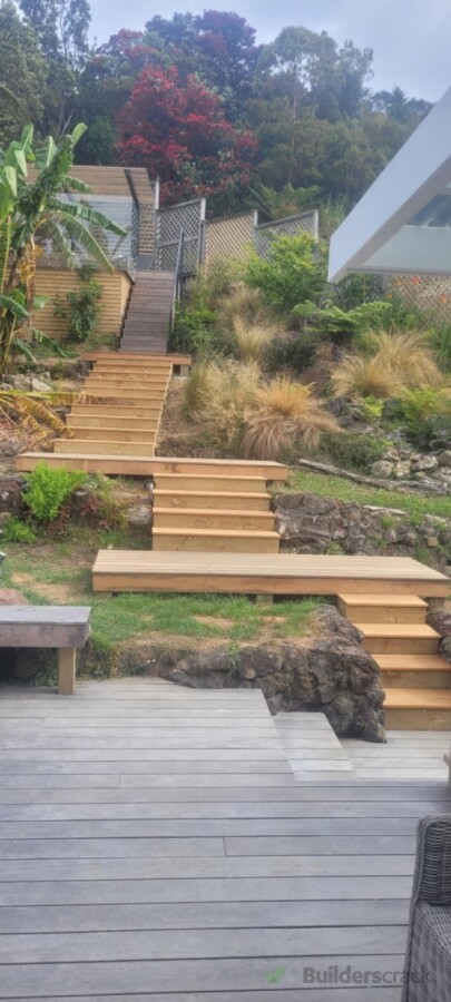 Garapa decking
