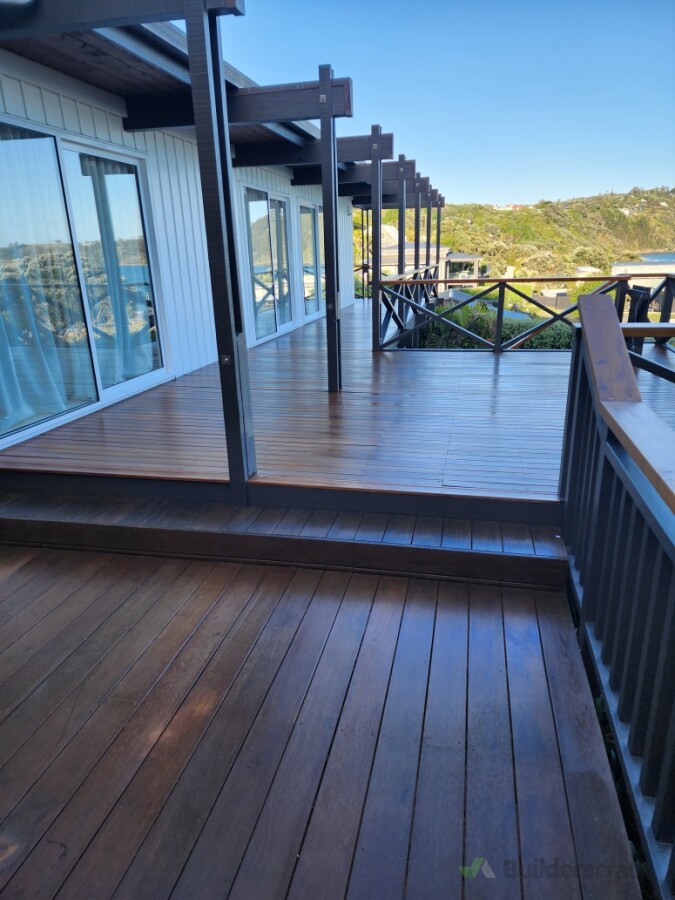 Deck completed Cabots oil Based Stain