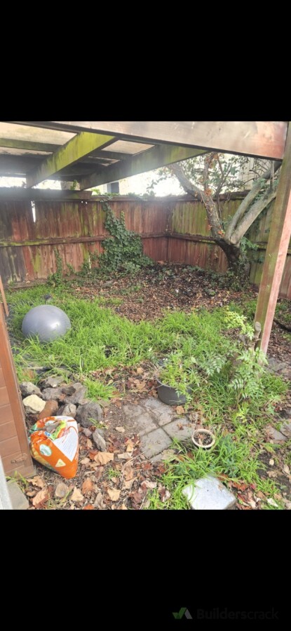 Before tiled area