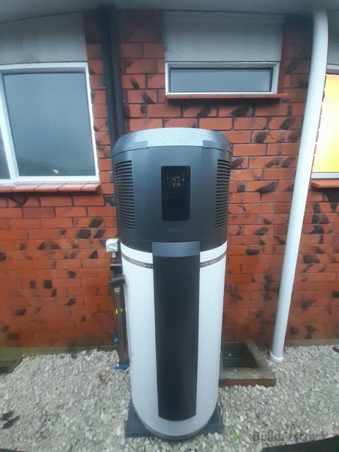 Heatpump hot water cylinder