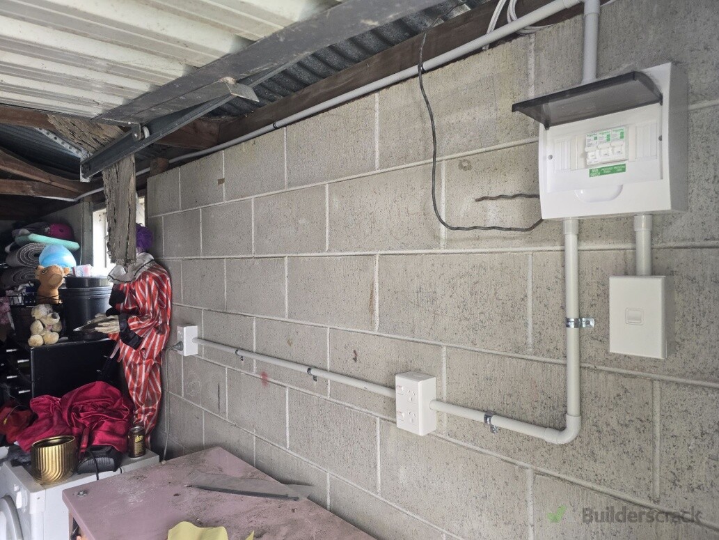 New Garage Sockets
